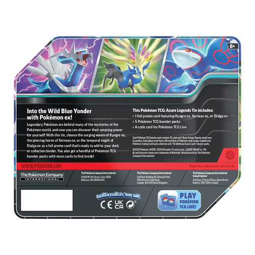 Azure Legends Tins [Set of 3]