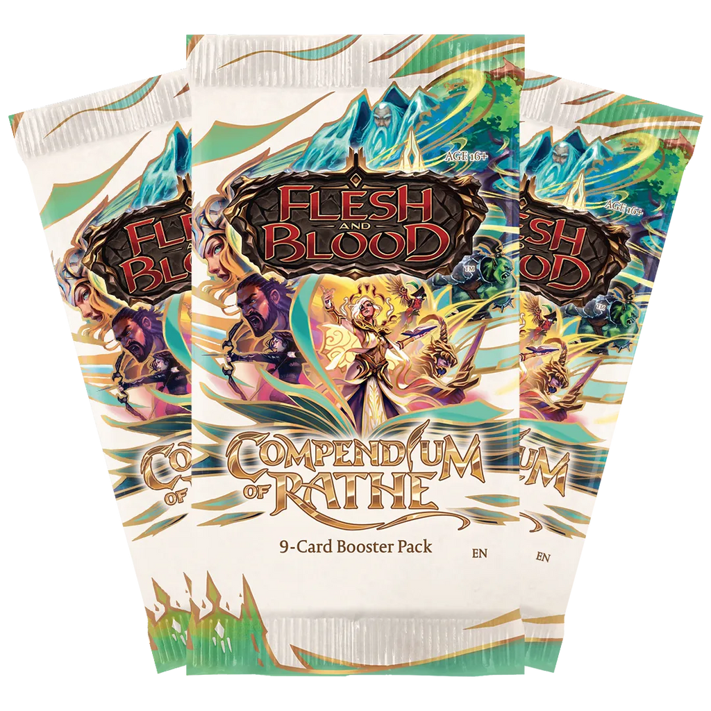 Compendium of Rathe Booster Box Display