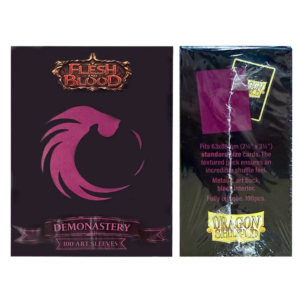 Dragon Shield Card Sleeves - Flesh and Blood Convention Exclusive 100Ct Pack
