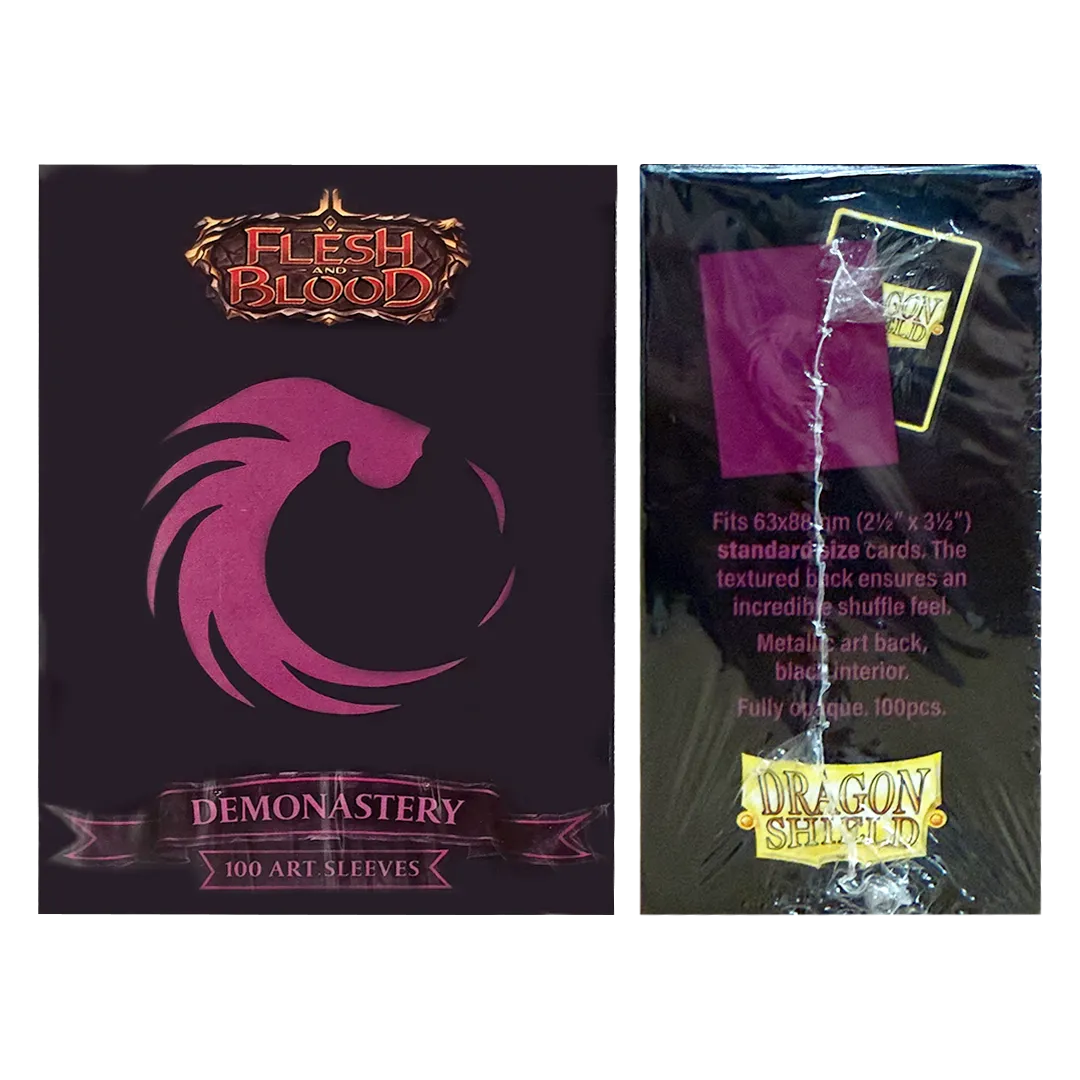 Dragon Shield Card Sleeves - Flesh and Blood Convention Exclusive 100Ct Pack