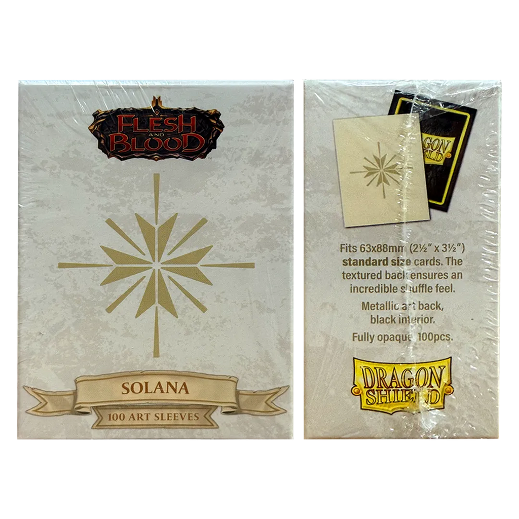 Dragon Shield Card Sleeves - Flesh and Blood Convention Exclusive 100Ct Pack