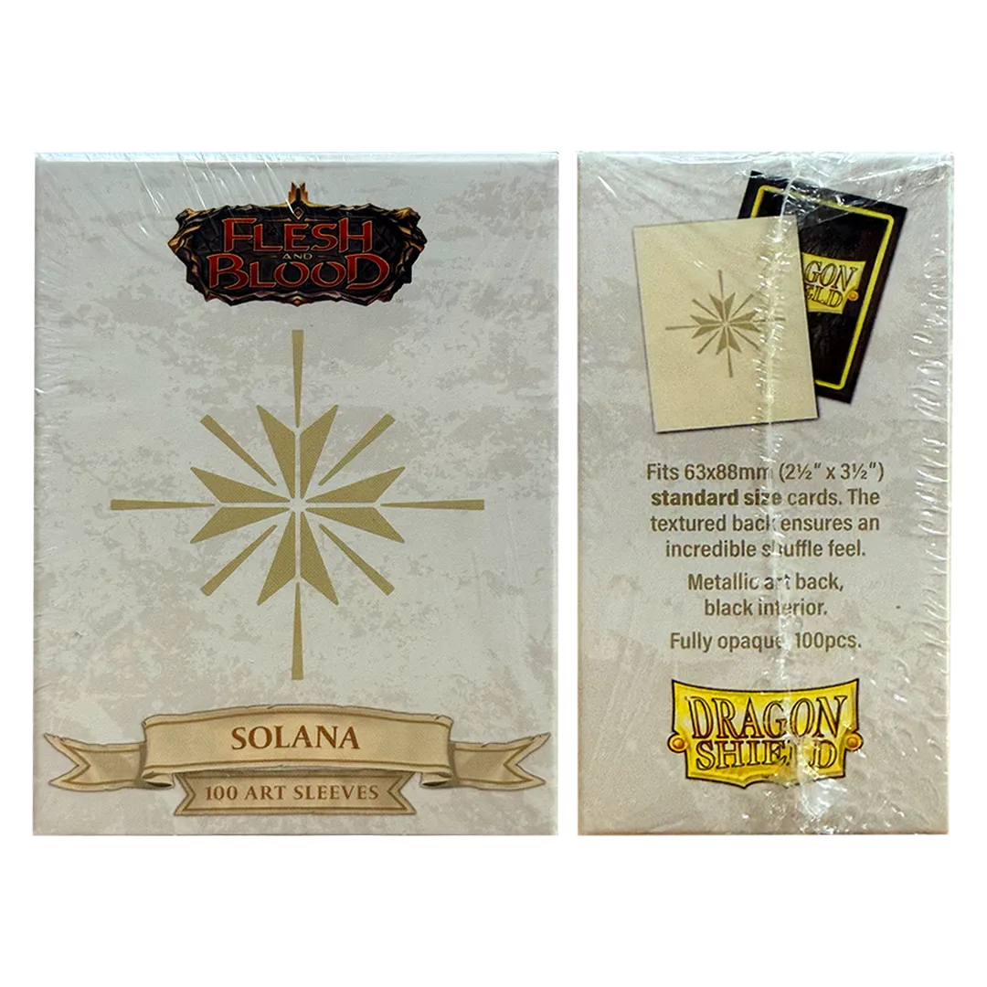 Dragon Shield Card Sleeves - Flesh and Blood Convention Exclusive 100Ct Pack