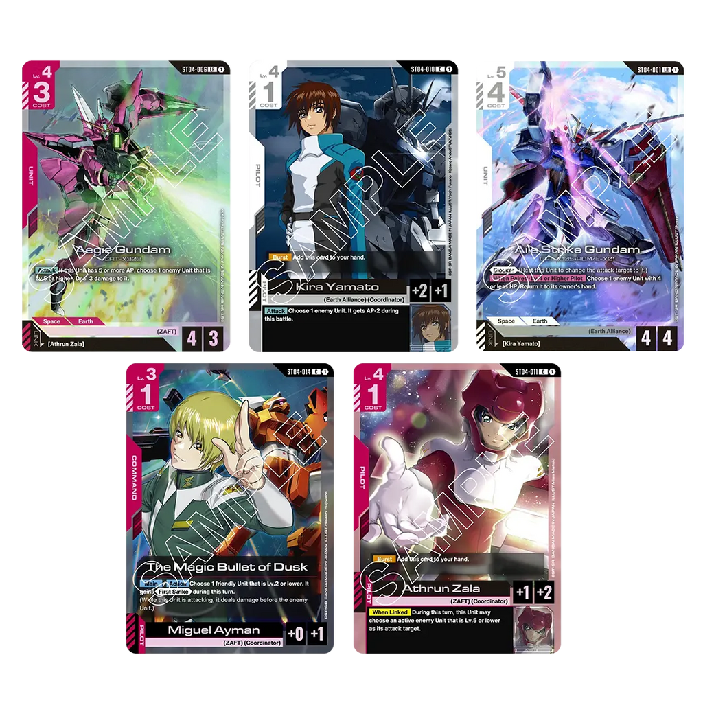 GUNDAM CARD GAME: GUNDAM ASSEMBLE STARTER SET [ST04A]