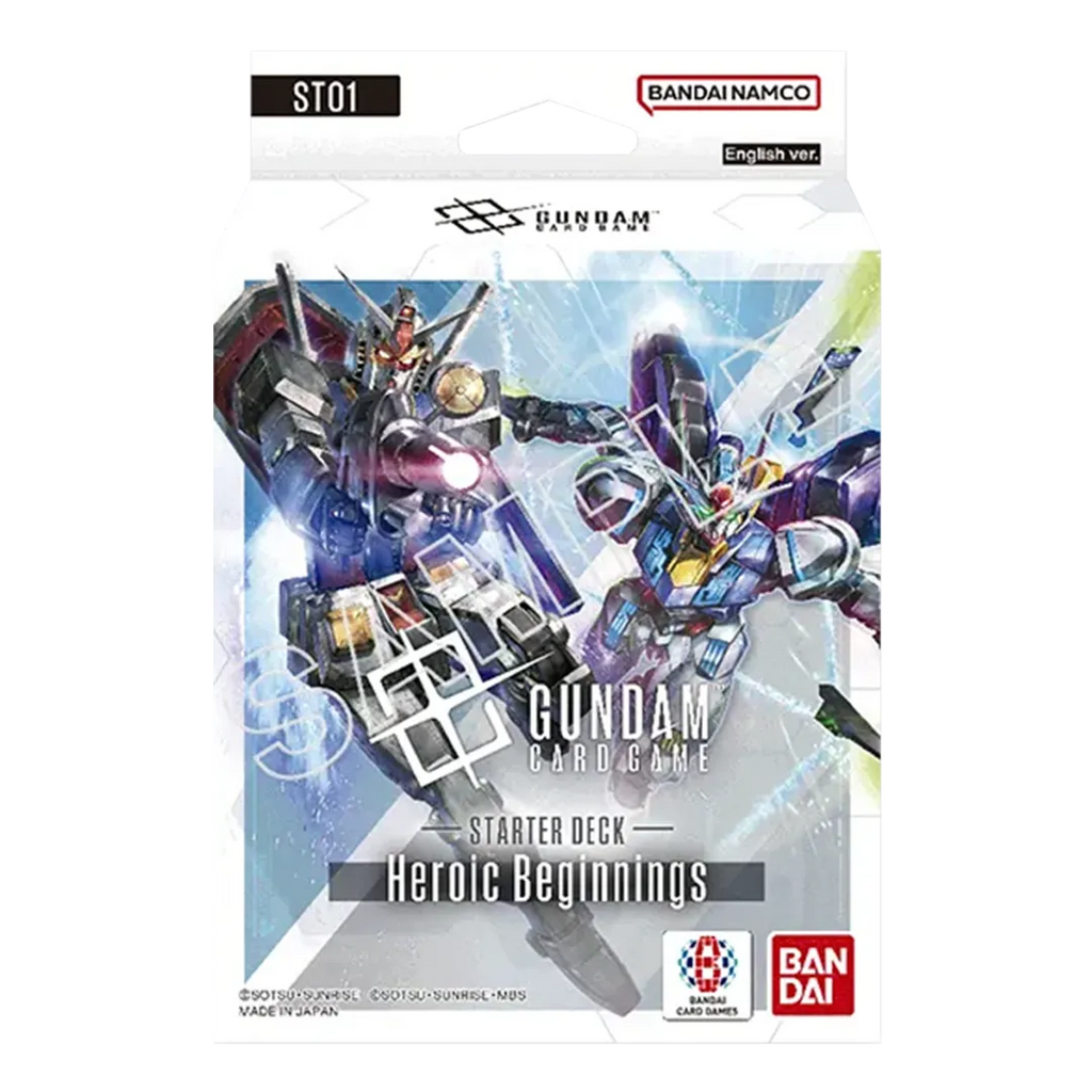 GUNDAM CARD GAME: STARTER DECK Heroic Beginnings [ST01]