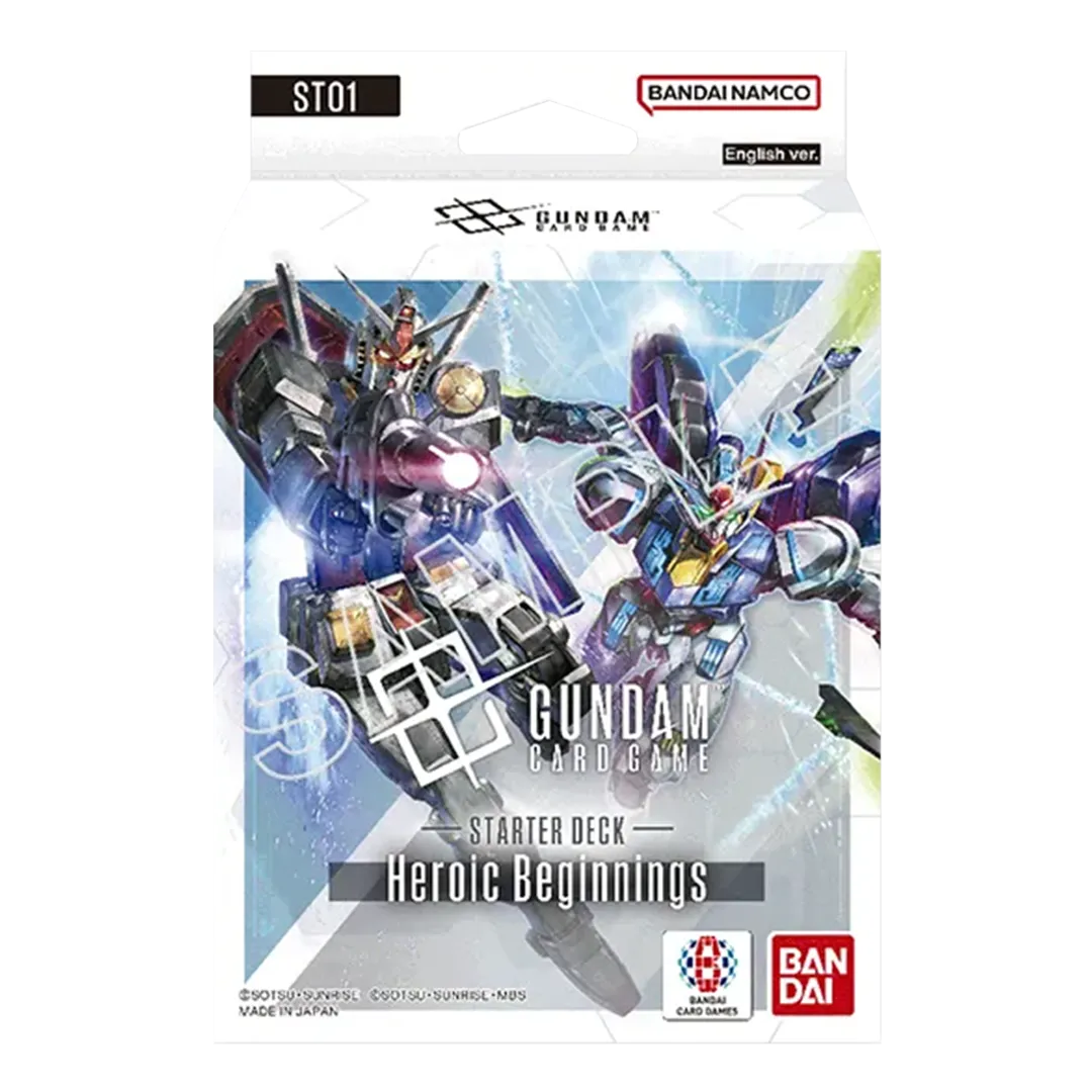 GUNDAM CARD GAME: STARTER DECK Heroic Beginnings [ST01]