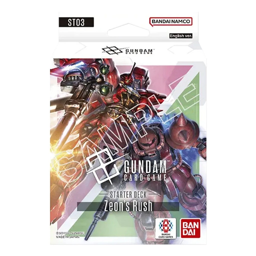 GUNDAM CARD GAME: STARTER DECK - Zeon's Rush [ST03]