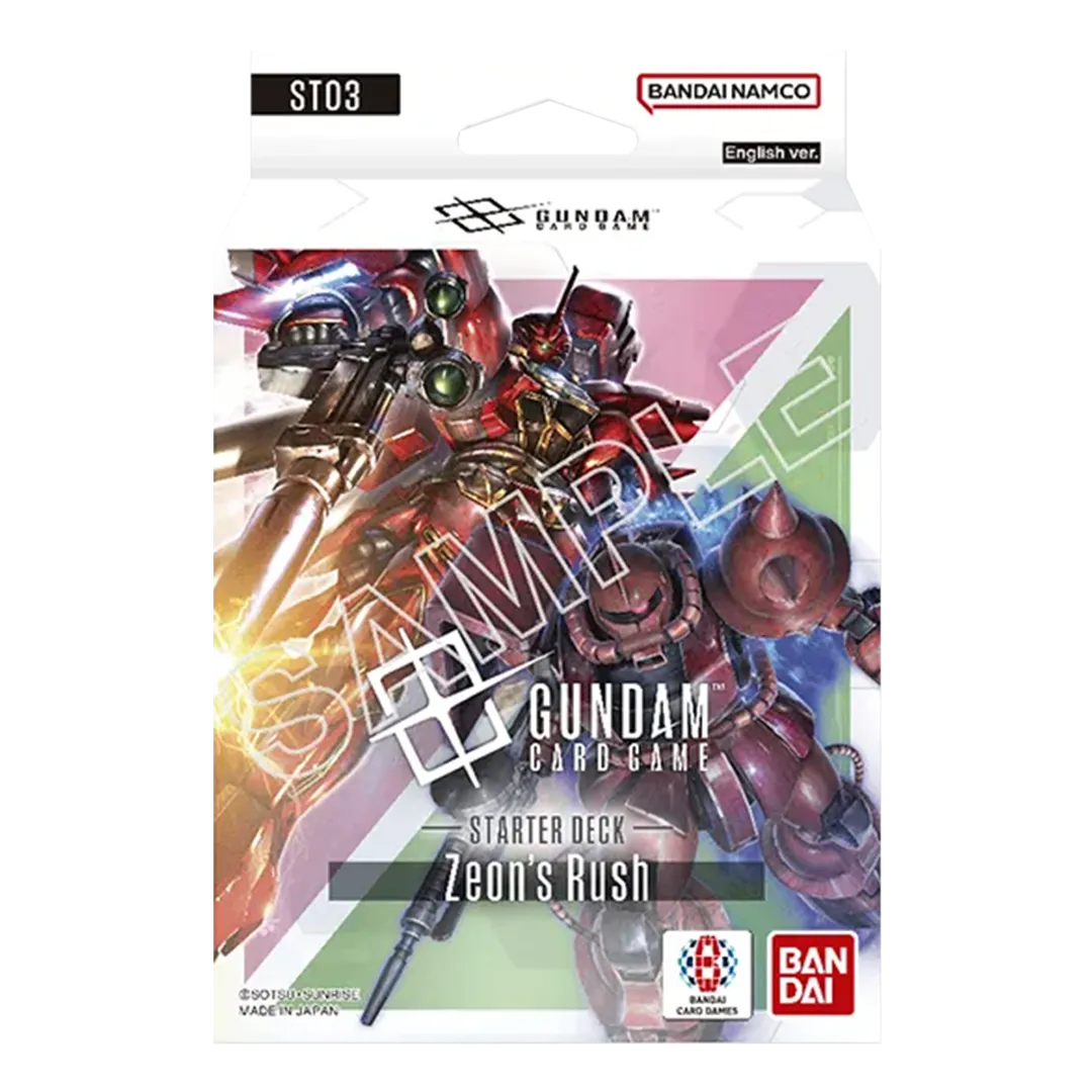 GUNDAM CARD GAME: STARTER DECK - Zeon's Rush [ST03]