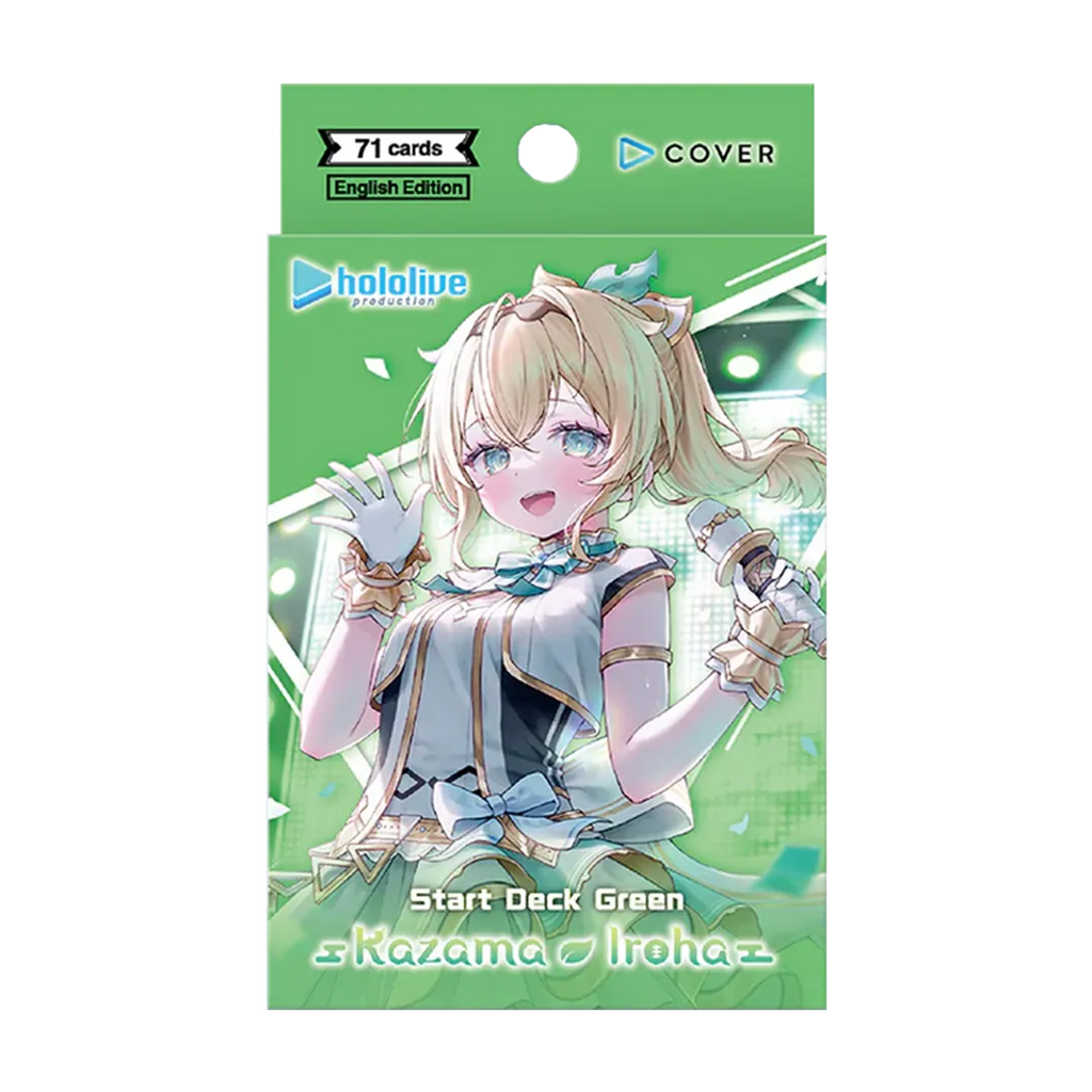 Hololive Official Card Game: Start Deck Green [Kazama Iroha]