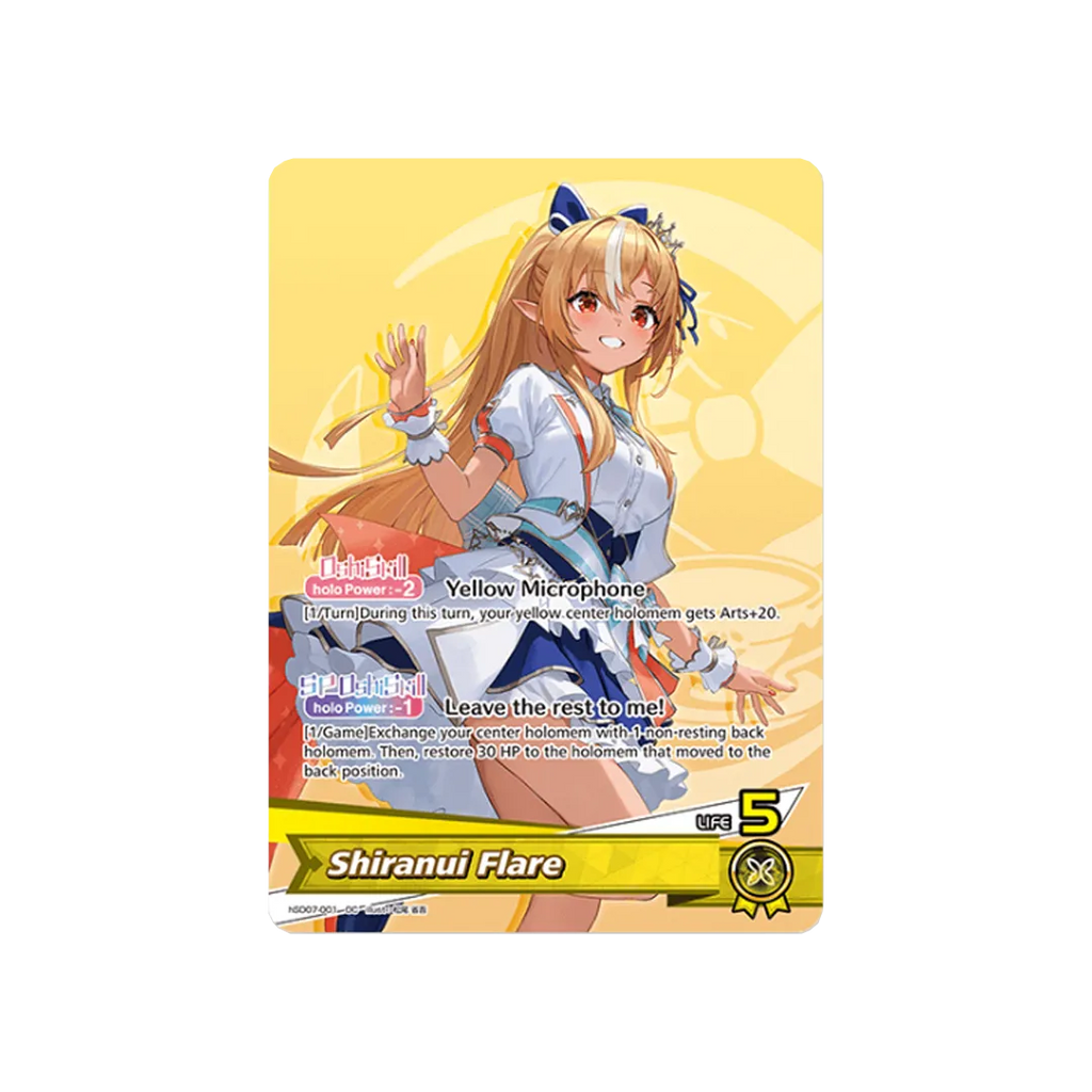 Hololive Official Card Game: Start Deck Yellow [Shiranui Flare]
