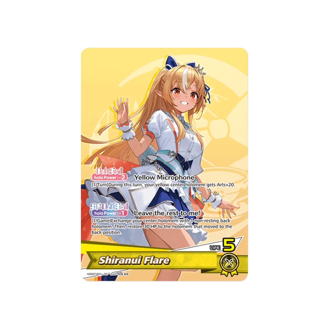 Hololive Official Card Game: Start Deck Yellow [Shiranui Flare]
