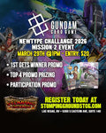 Gundam Card Game: NewType Challenge 2026 Mission 2 Event Entry