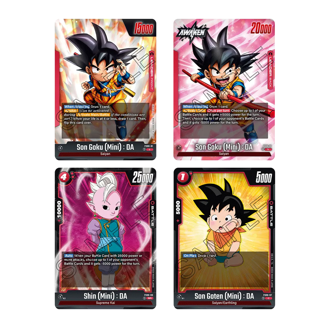 Dragon Ball Super: Fusion World - Starter Deck 6 Son Goku (Mini) [FS06]