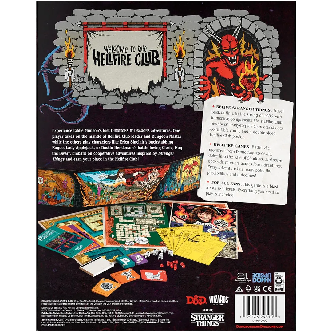 Dungeons & Dragons: Welcome to the Hellfire Club Starter Set