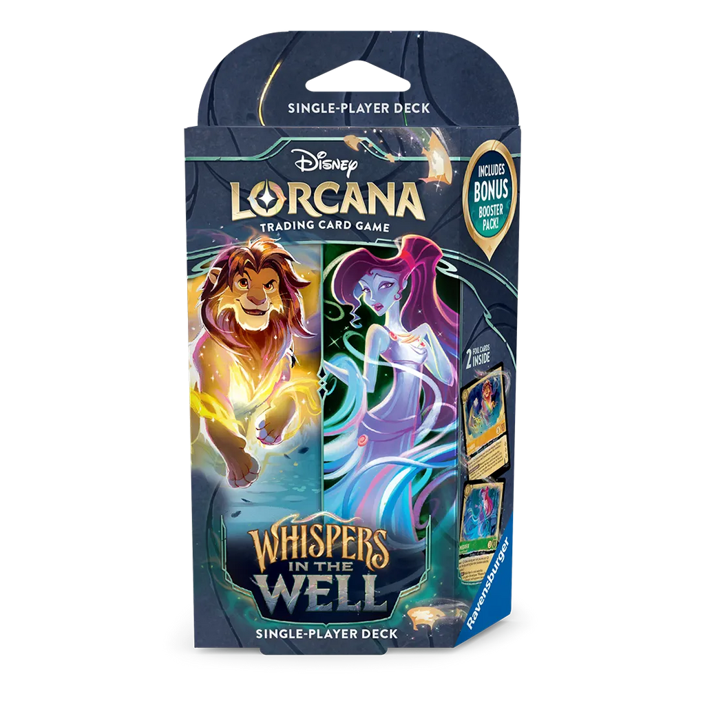 Disney Lorcana: Whispers in the Well Starter Deck [Amber & Emerald]