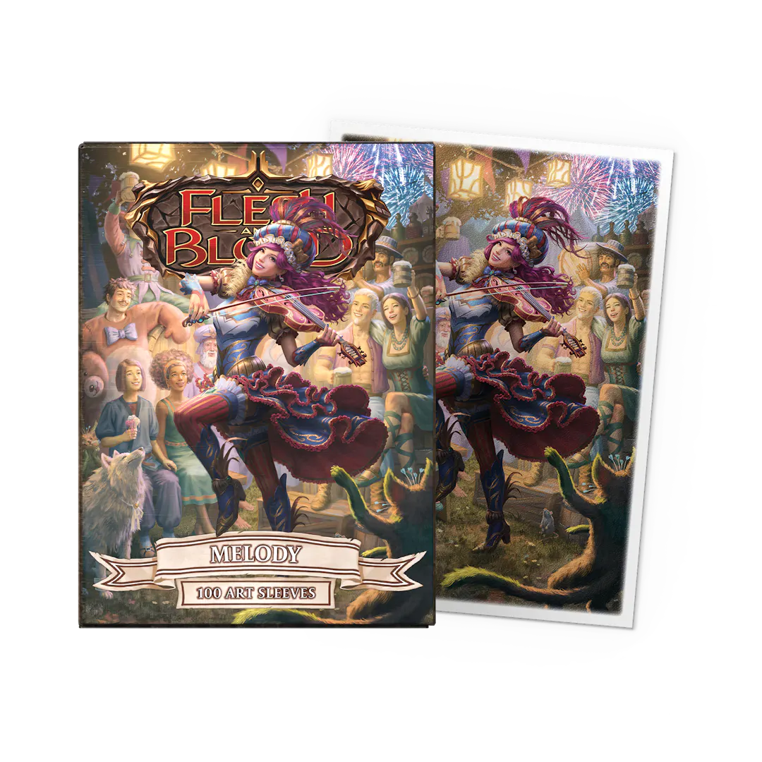 Dragon Shield Card Sleeves - Flesh & Blood Art Sleeves 100Ct Pack