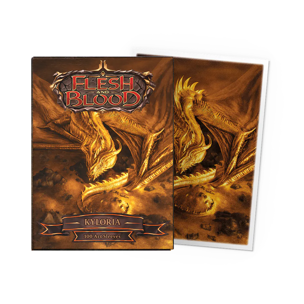 Dragon Shield Card Sleeves - Flesh & Blood Art Sleeves 100Ct Pack